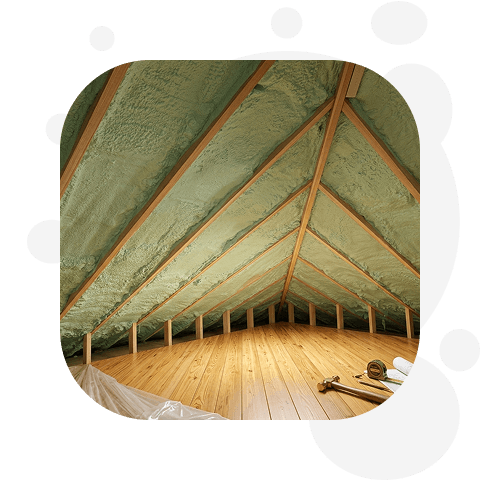 Residential Spray Polyurethane Foam SPF Insulation