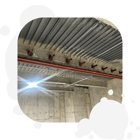 Concrete Substrates​ cementitious fireproofing​